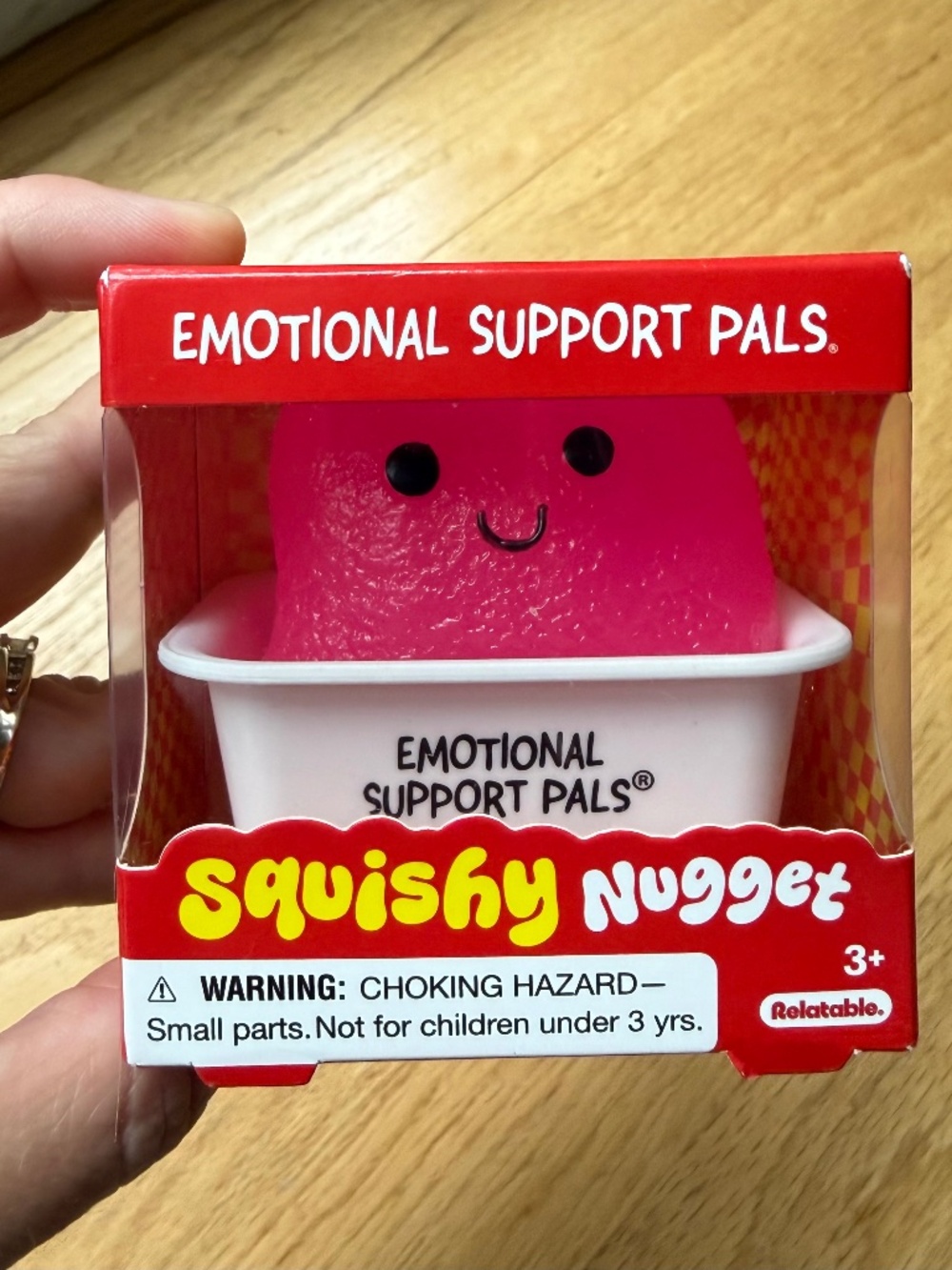 Emotional support squishy nugget - Pink
